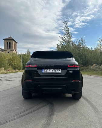 Land Rover Range Rover Evoque cena 155900 przebieg: 81000, rok produkcji 2019 z Bielawa małe 379